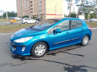 2008 Peugeot 308 I, синий, 450000 рублей, вид 1