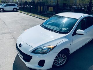 2012 Mazda 3 II (BL) Рестайлинг, белый, 1100000 рублей, вид 2