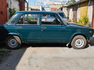 2009 Lada (ВАЗ) 2107, зелёный, 300000 рублей, вид 2