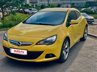 2013 Opel Astra GTC J Рестайлинг, жёлтый, 790000 рублей, вид 1