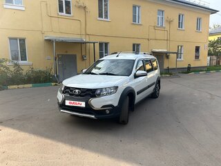 2021 Lada (ВАЗ) Largus Cross I Рестайлинг, белый, 1300000 рублей, вид 2