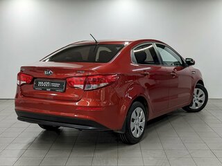 2017 Kia Rio III Рестайлинг, красный, 1090000 рублей, вид 5