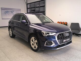 2021 Audi Q3 40 TFSI II (F3), синий, 3180000 рублей, вид 3