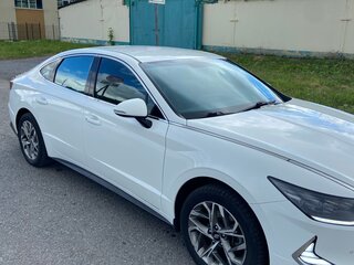 2021 Hyundai Sonata VIII (DN8), белый, 1900000 рублей, вид 3