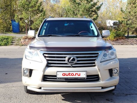 2012 Lexus LX 570 III Рестайлинг, бежевый, 4990000 рублей, вид 2