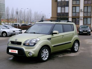 2013 Kia Soul I Рестайлинг, зелёный, 1060000 рублей, вид 1