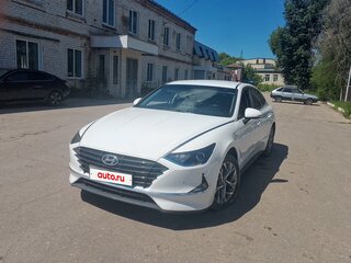 2021 Hyundai Sonata VIII (DN8), жёлтый, 1350000 рублей, вид 2