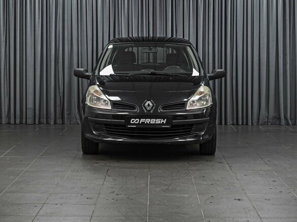 2007 Renault Clio III, чёрный, 575000 рублей - вид 2