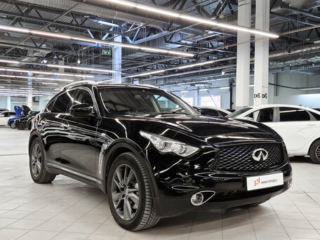 2013 Infiniti FX30d II (S51) Рестайлинг, чёрный, 1569000 рублей, вид 2