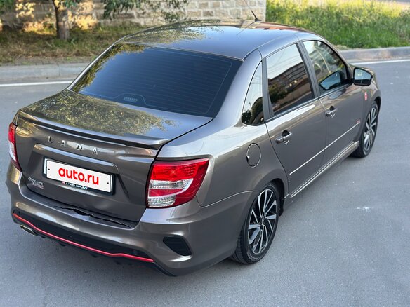 2024 Lada (ВАЗ) Granta Sport I Рестайлинг, коричневый, 1200000 рублей - вид 19