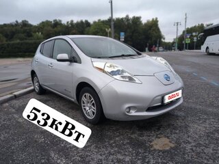 2013 Nissan Leaf (EM57) I (ZE0/AZE0), серый, 1400000 рублей, вид 1