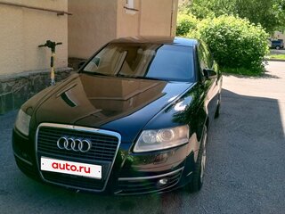 2007 Audi A6 III (C6), чёрный, 580000 рублей, вид 3