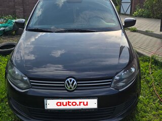 2012 Volkswagen Polo V, чёрный, 800000 рублей, вид 2