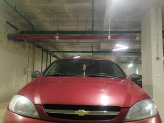 2008 Chevrolet Lacetti I, красный, 530000 рублей, вид 2