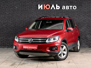 2012 Volkswagen Tiguan I Рестайлинг, красный, 1350000 рублей, вид 1
