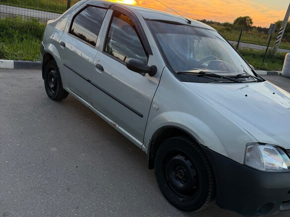 2008 Renault Logan I, серый, 290000 рублей - вид 9