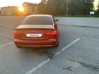 2013 Audi A4 IV (B8) Рестайлинг, красный, 1270000 рублей, вид 5