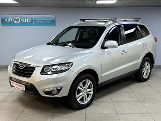 2011 Hyundai Santa Fe II Рестайлинг, серебристый, 1100000 рублей, вид 1