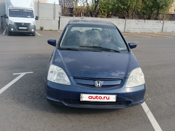2001 Honda Civic VII, синий