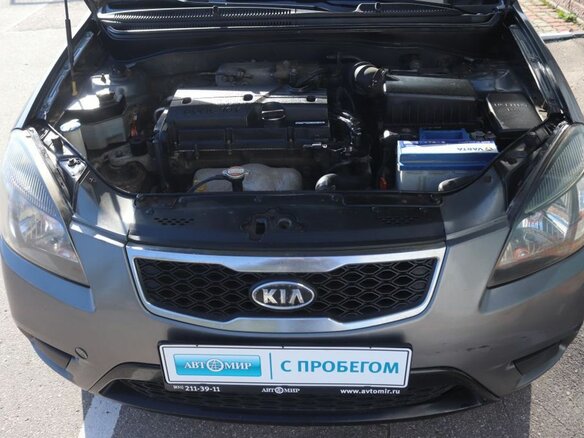 2010 Kia Rio II Рестайлинг, серый, 419000 рублей - вид 8