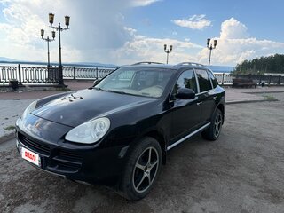 2006 Porsche Cayenne I (955), чёрный, 1000000 рублей, вид 1
