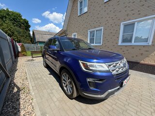 2019 Ford Explorer V Рестайлинг 2, синий, 3000000 рублей, вид 2