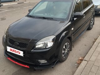 2010 Kia Rio II Рестайлинг, чёрный, 350000 рублей, вид 1