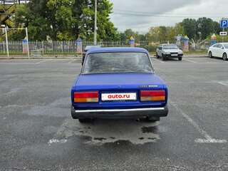 2005 Lada (ВАЗ) 2107, синий, 90000 рублей, вид 3