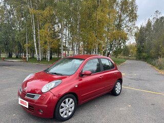 2008 Nissan Micra III (K12), красный, 350000 рублей, вид 3