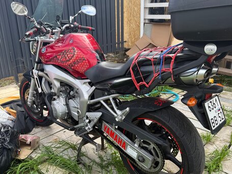 2004 Yamaha FZ6, красный, 360000 рублей, вид 4