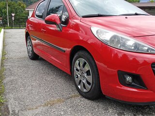 2009 Peugeot 207 I Рестайлинг, красный, 375000 рублей, вид 4