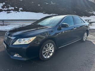 2014 Toyota Camry VII (XV50), чёрный, 1650000 рублей, вид 2