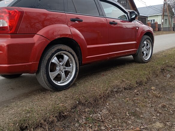 2007 Dodge Caliber I, красный, 250000 рублей - вид 2
