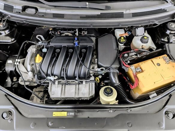 2014 Nissan Almera III (G15), чёрный - вид 8