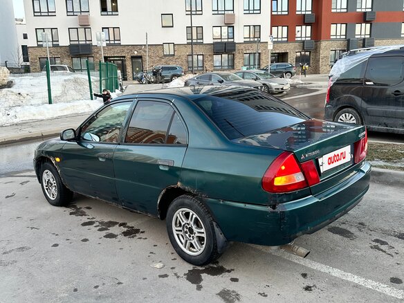1997 Mitsubishi Lancer VII, зелёный - вид 12