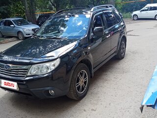 2008 Subaru Forester III, чёрный, 880000 рублей, вид 1
