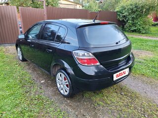2009 Opel Astra H Рестайлинг, чёрный, 200000 рублей, вид 4