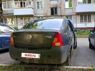 2007 Renault Logan I, серый, 315000 рублей, вид 4