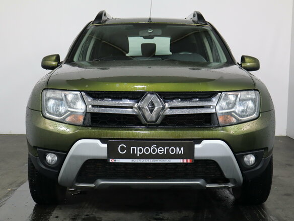 2015 Renault Duster I Рестайлинг, зелёный - вид 1