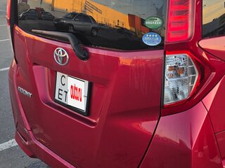 2018 Toyota Roomy I, красный, 955000 рублей, вид 5