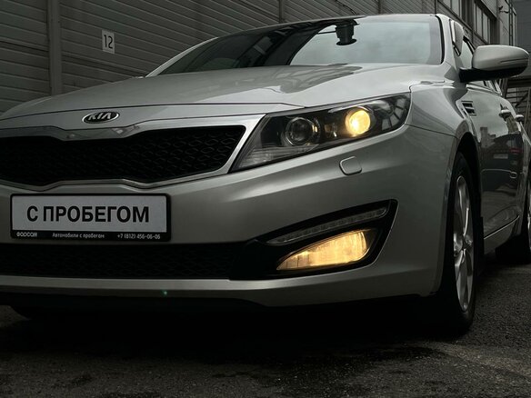 2013 Kia Optima III, серебристый - вид 10