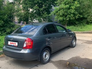 2008 Hyundai Verna II, серый, 370000 рублей, вид 4