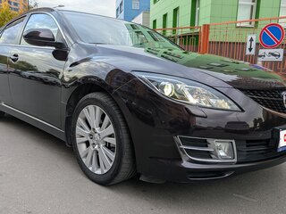 2008 Mazda 6 II (GH), пурпурный, 1380000 рублей, вид 3