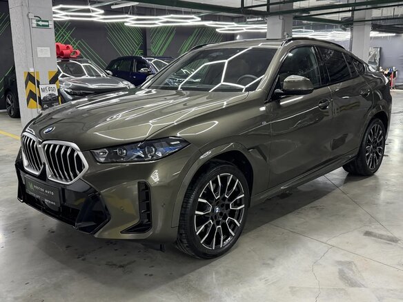 2025 BMW X6 40i III (G06) Рестайлинг, серый, 15850000 рублей - вид 2