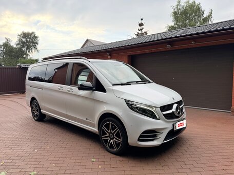 2021 Mercedes-Benz V-Класс Extra Long 300 d экстра длинный III (W447) Рестайлинг, белый, 7500000 рублей, вид 1