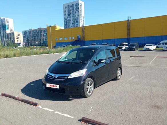2012 Honda Freed I Рестайлинг, чёрный, 1000000 рублей - вид 2