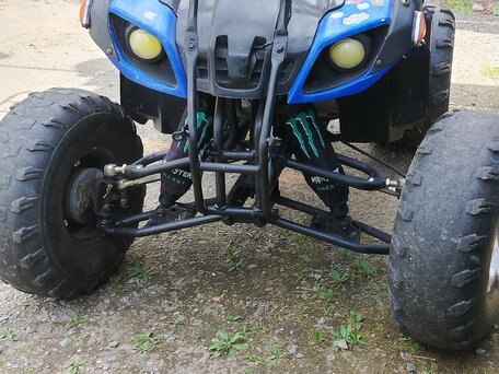 2023 Yamaha Grizzly 125, синий, 60000 рублей, вид 1