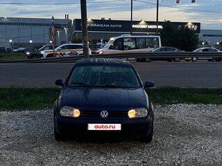 1999 Volkswagen Golf IV, синий, 235000 рублей, вид 2