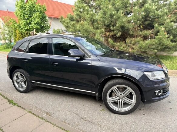 2014 Audi Q5 I (8R) Рестайлинг, синий, 2220000 рублей - вид 15
