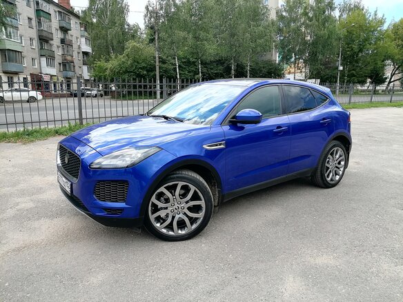2019 Jaguar E-Pace I, синий - вид 29
